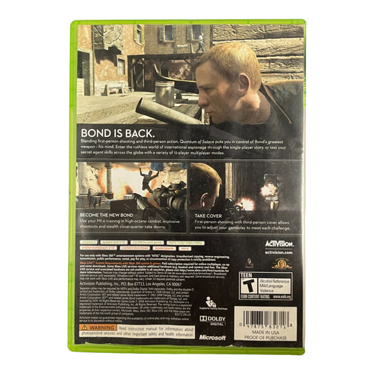 007 Quantum Of Solace (Xbox 360)
