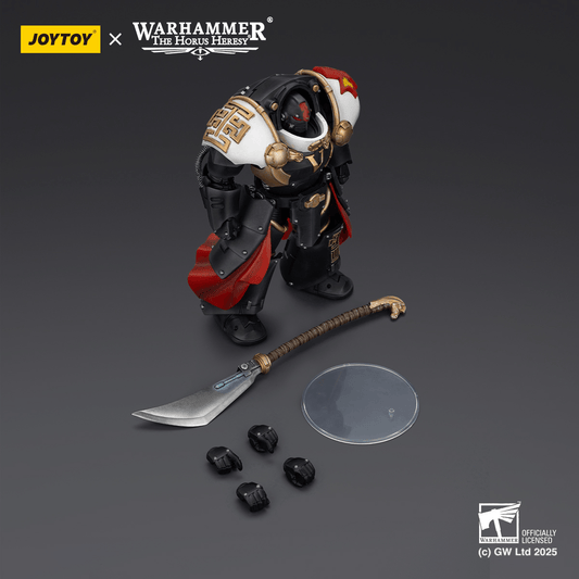 JOYTOY - White Scars Ebon Keshig Terminator 1 with Power Glaive