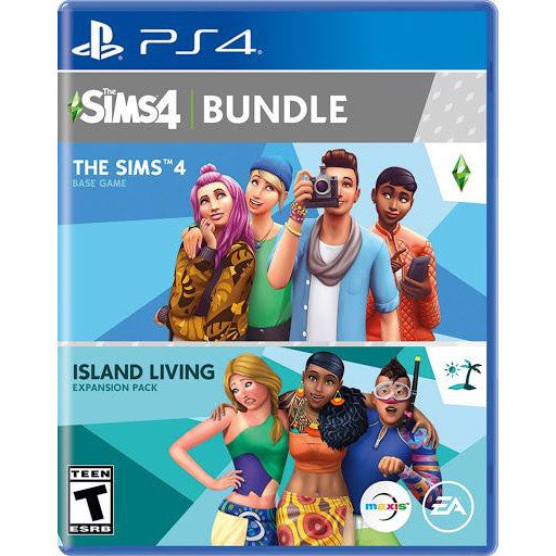 The Sims 4 Bundle: Island Living (PS4)