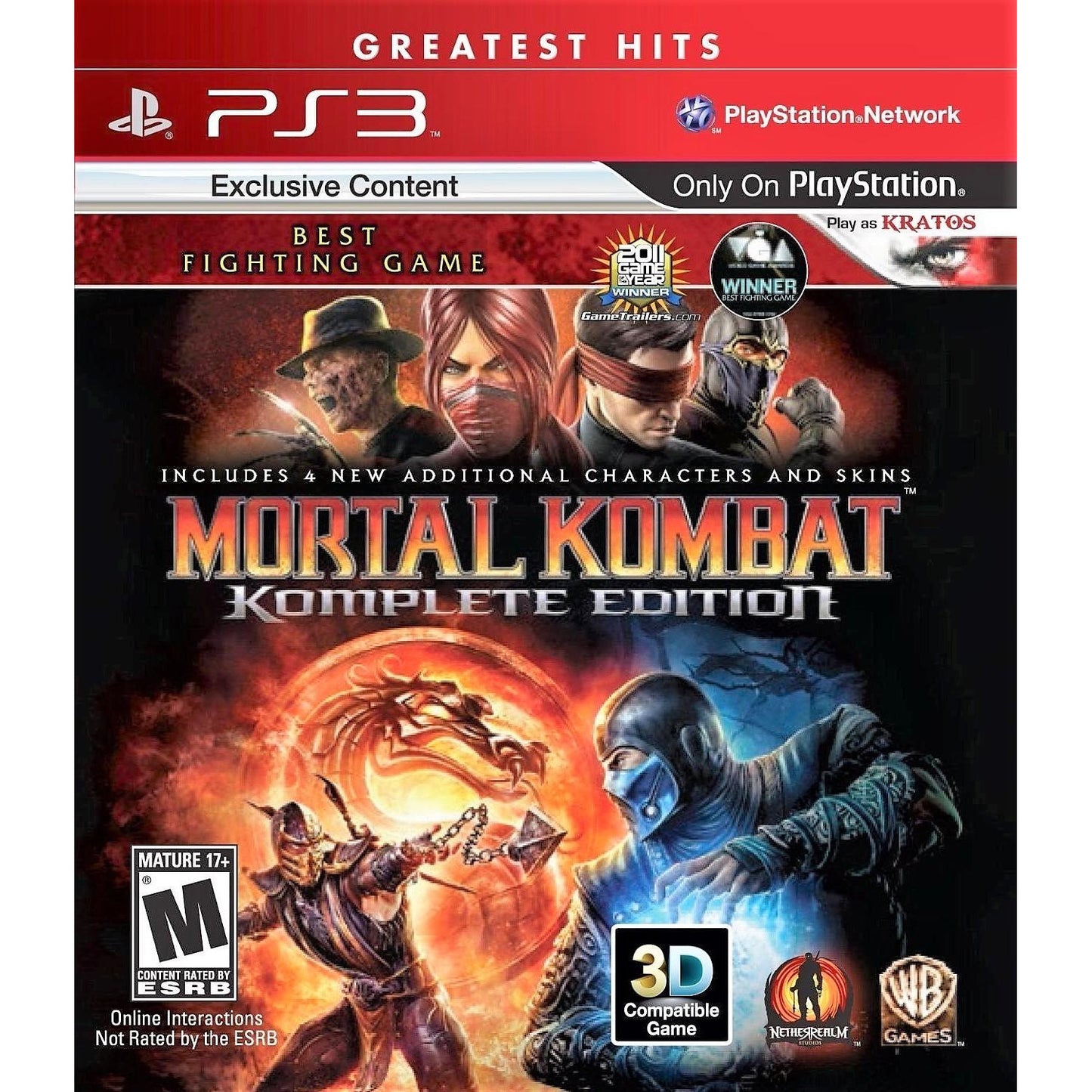 Mortal Kombat Komplete Edition (PS3)