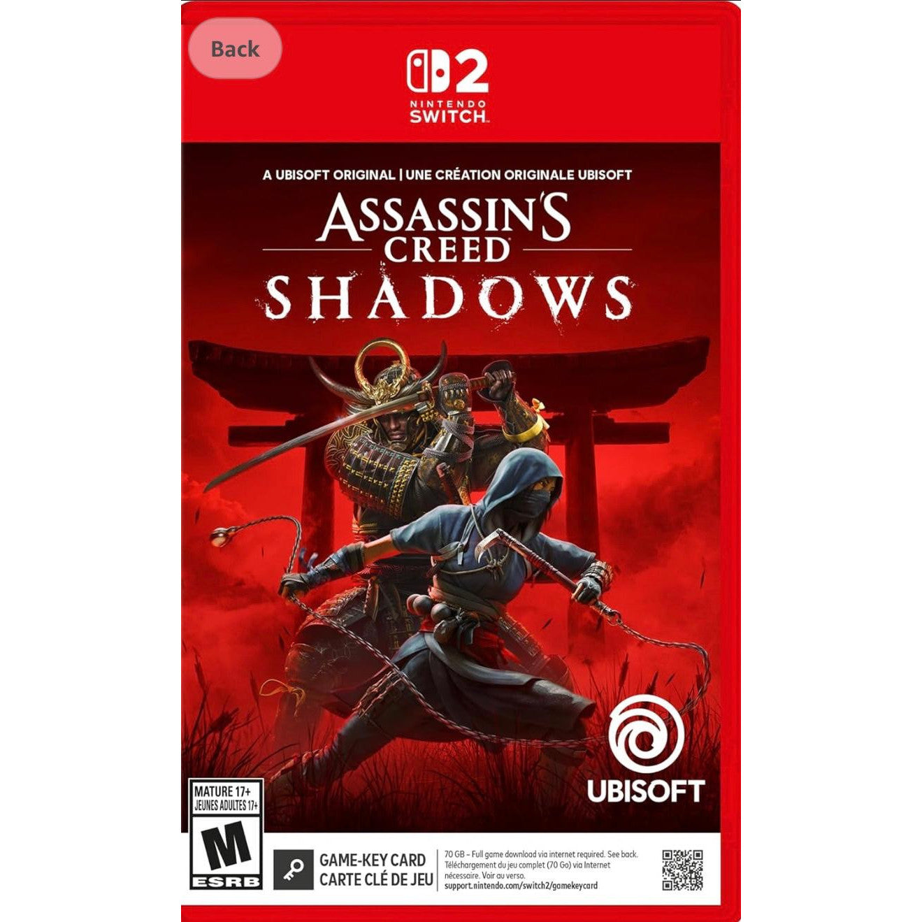 Assassin's Creed Shadows (Switch2)