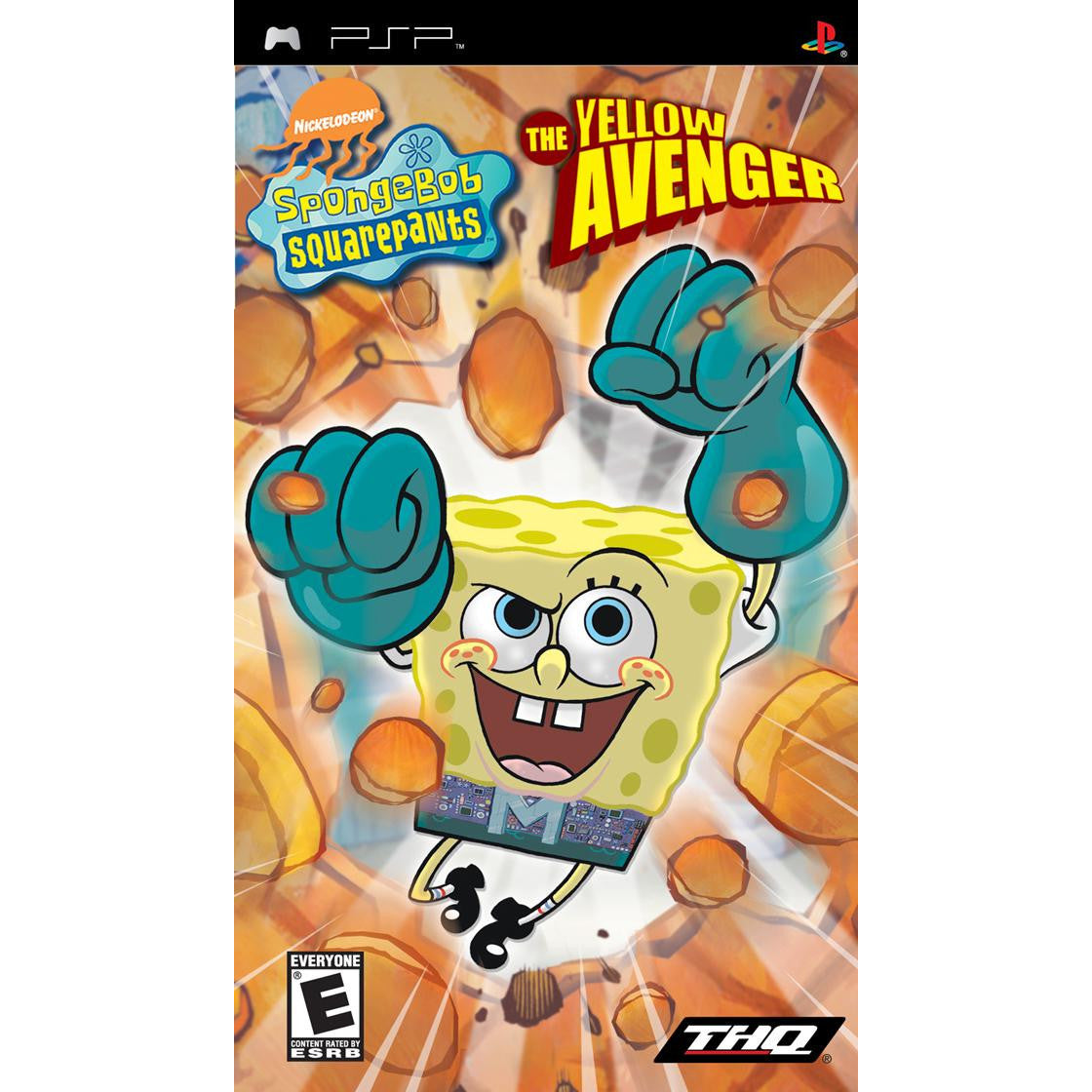 SpongeBob SquarePants The Yellow Avenger (PSP)