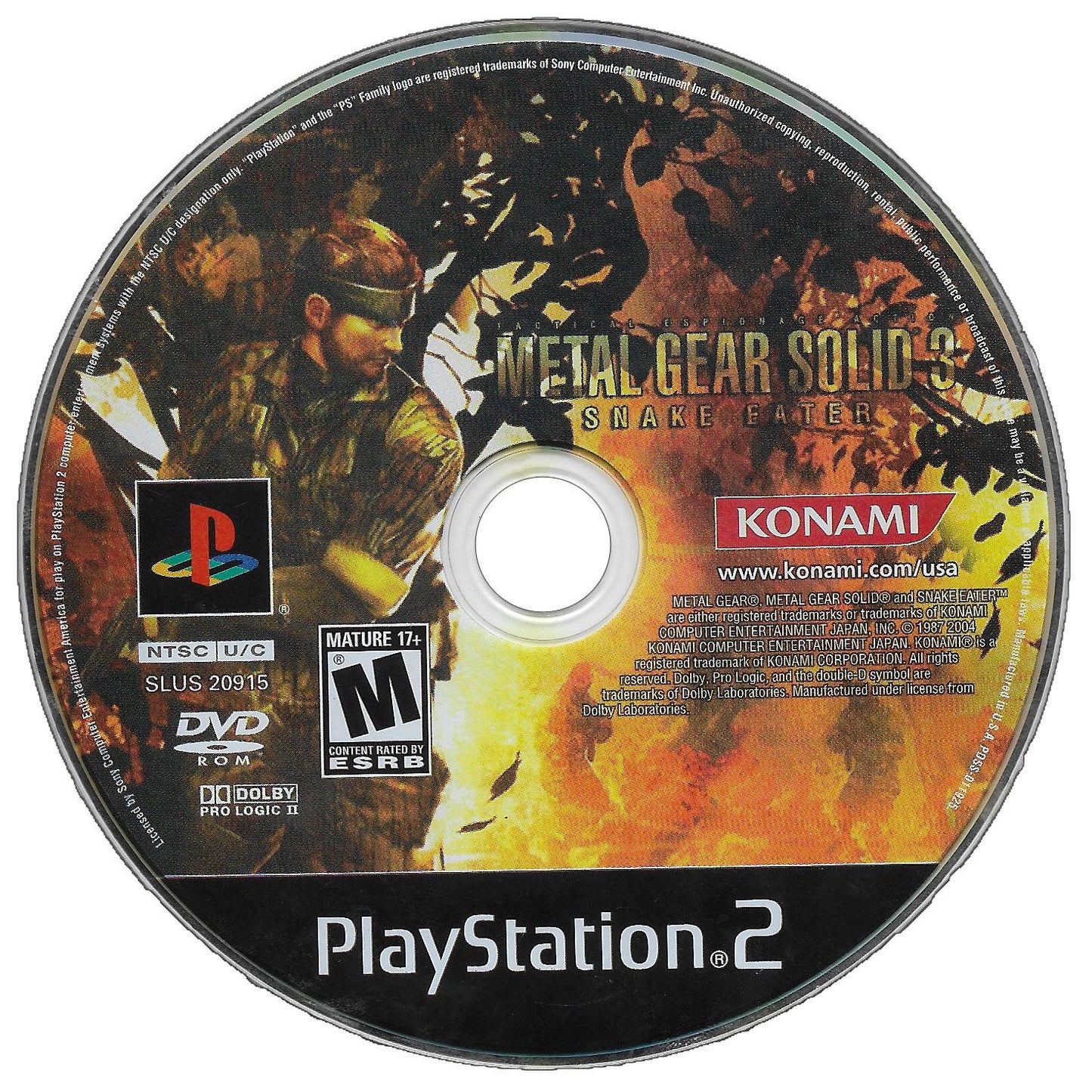 Metal Gear Solid 3: Snake Eater (PS2)