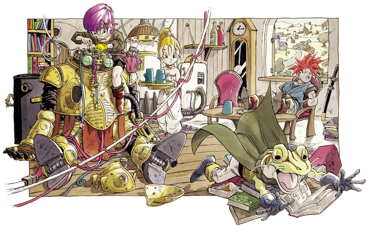Chrono Trigger Original Soundtrack 4xLP