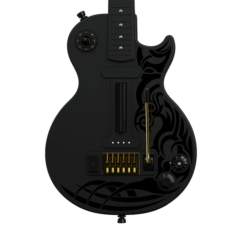 CRKD Gibson Les Paul Guitar Black Tribal Encore - Multi Platform