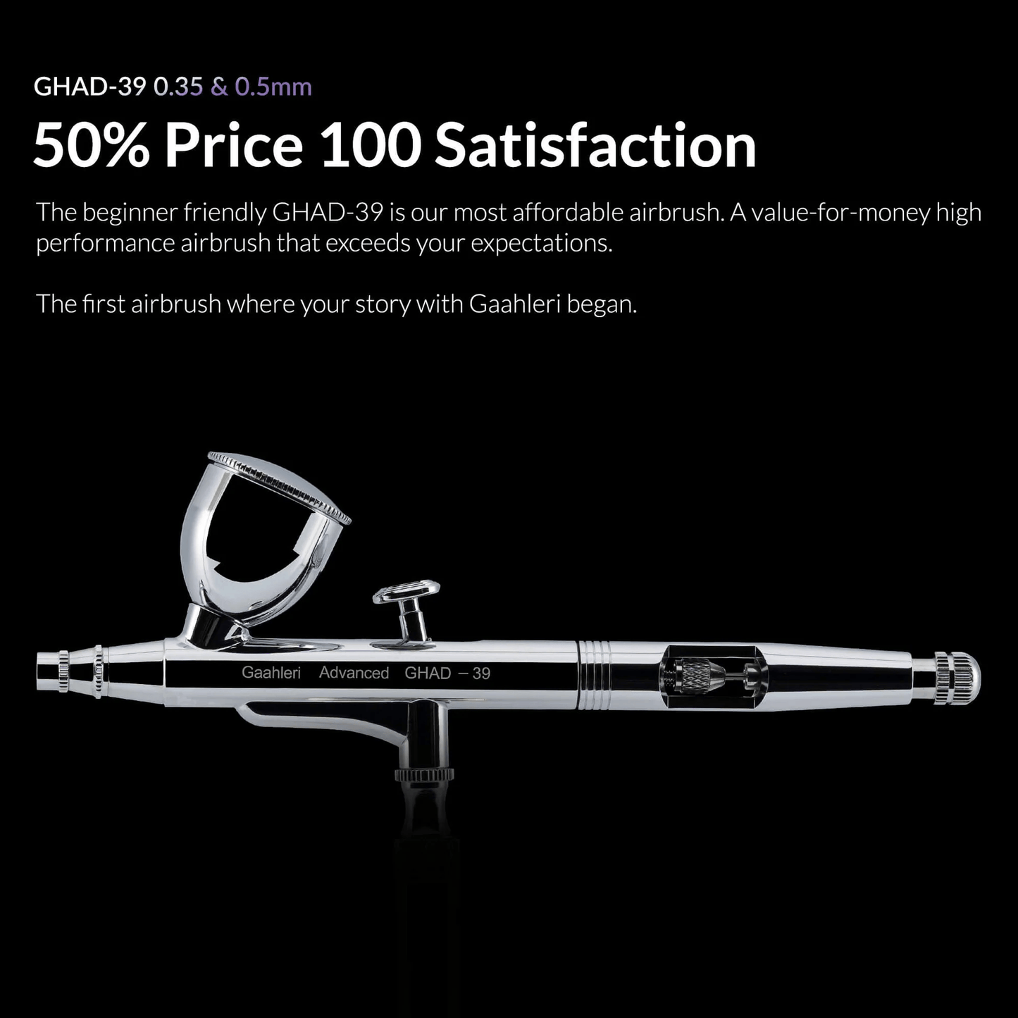 Gaahleri Advanced Series GHAD-39 Airbrush