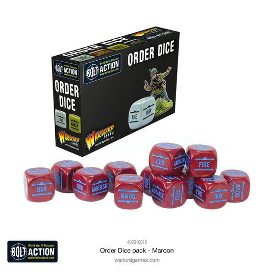 Order Dice - Various Colours