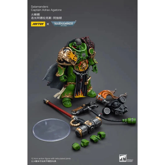 JOYTOY - Salamanders Captain Adrax Agatone (PRE-ORDER RELEASES JAN)