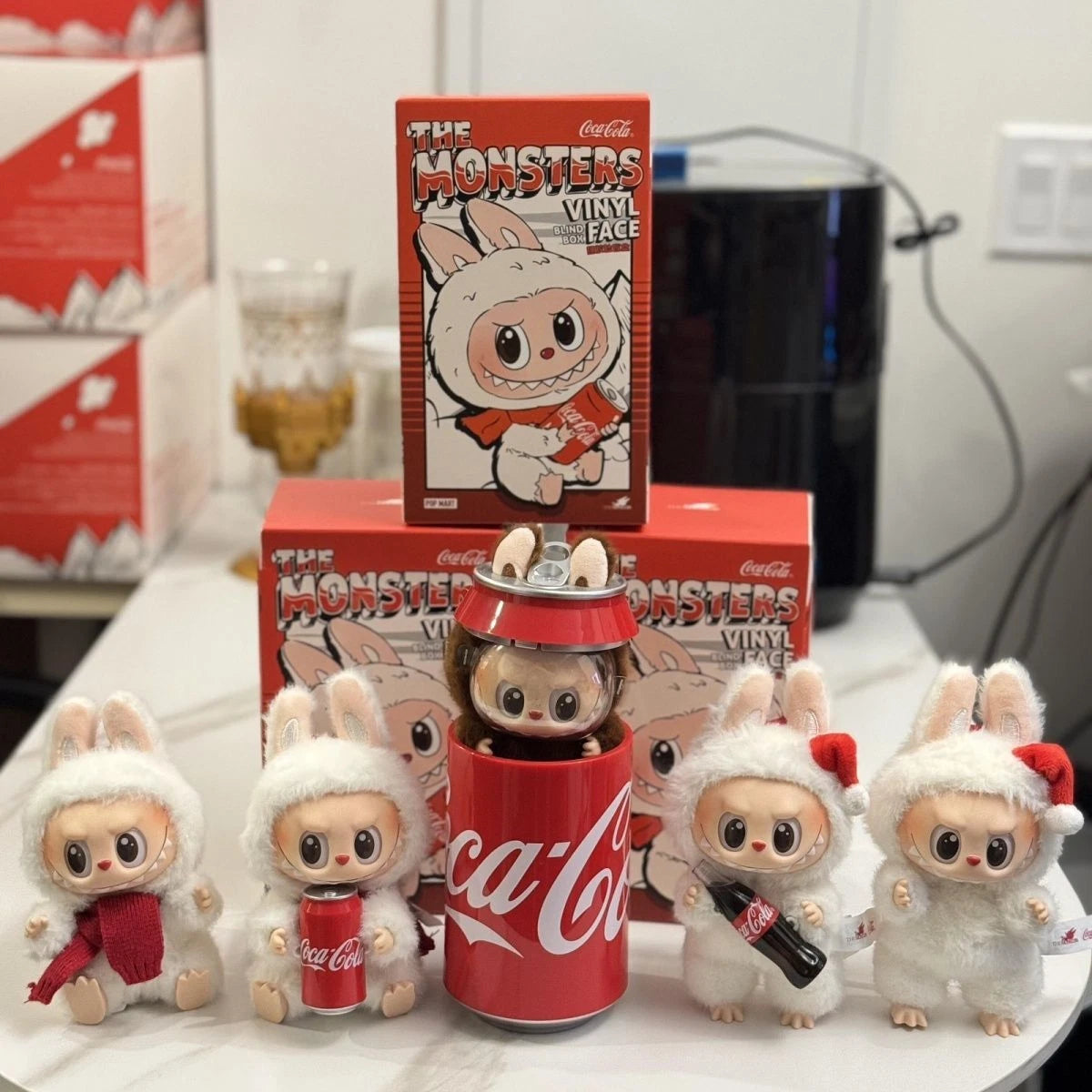Labubu The Monster Labubu Coca-Cola Series Vinyl Plush Doll Blind Box