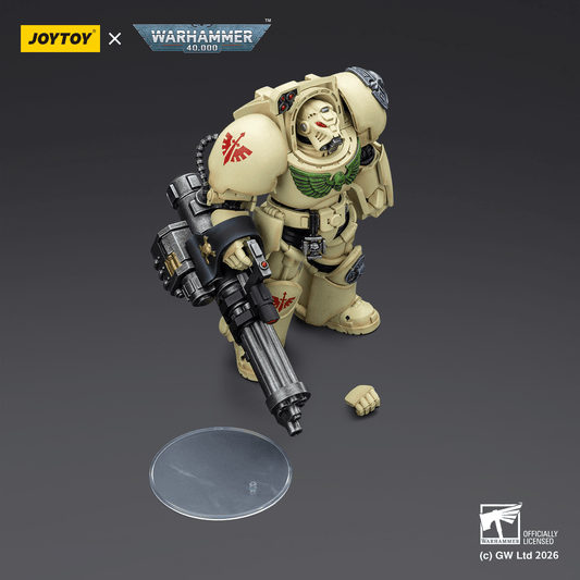 JOYTOY - Dark Angels Deathwing Terminator 3 with Power Fist and Assault Cannon