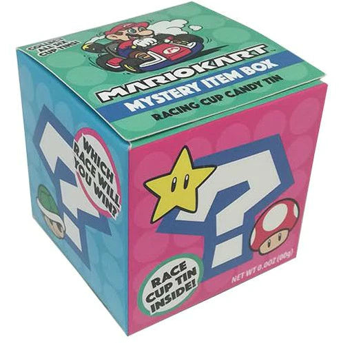MARIOKART Mystery Item Box Racing Cup Candy Tin