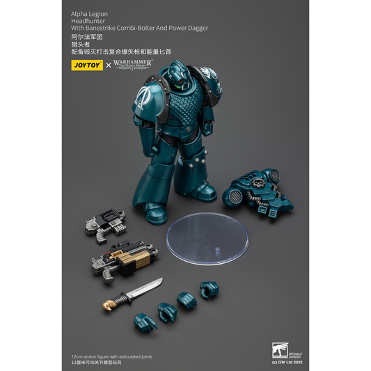 JOYTOY - Alpha Legion Headhunter With Banestrike Combi-Bolter And Power Dagger