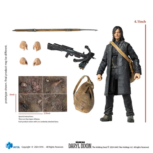 THE WALKING DEAD: Daryl Dixon Exquisite Mini Series 1/18 Scale