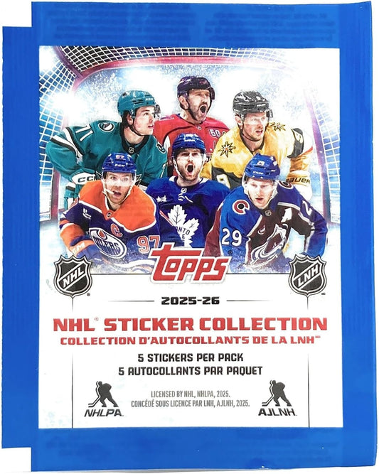 Topps NHL Sticker Packs 25/26