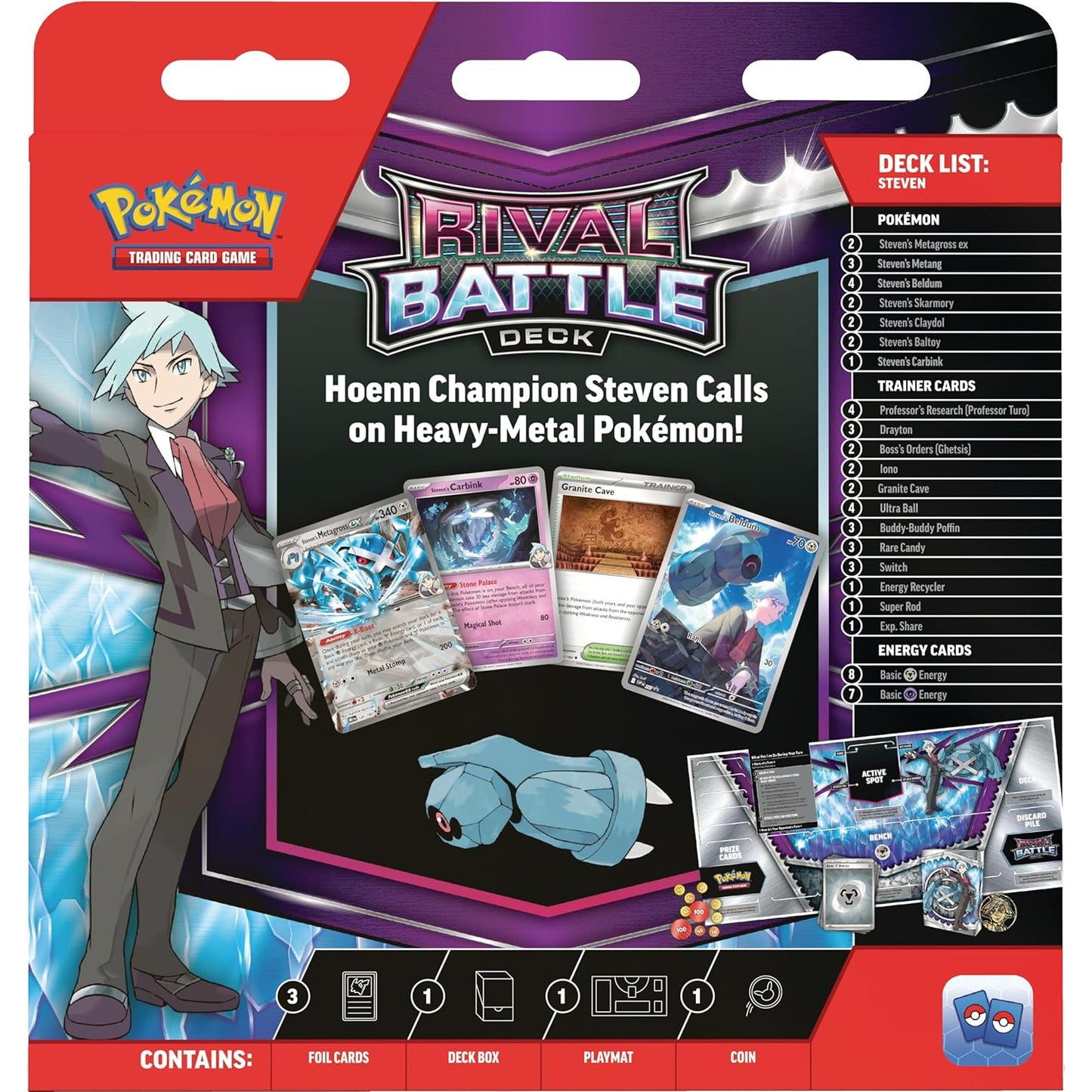 Pokemon TCG: Rival Battle Deck - Steven
