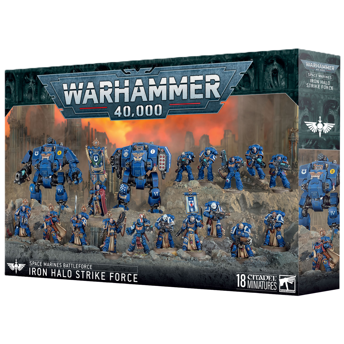 Space Marines Battleforce: Iron Halo Strike Force