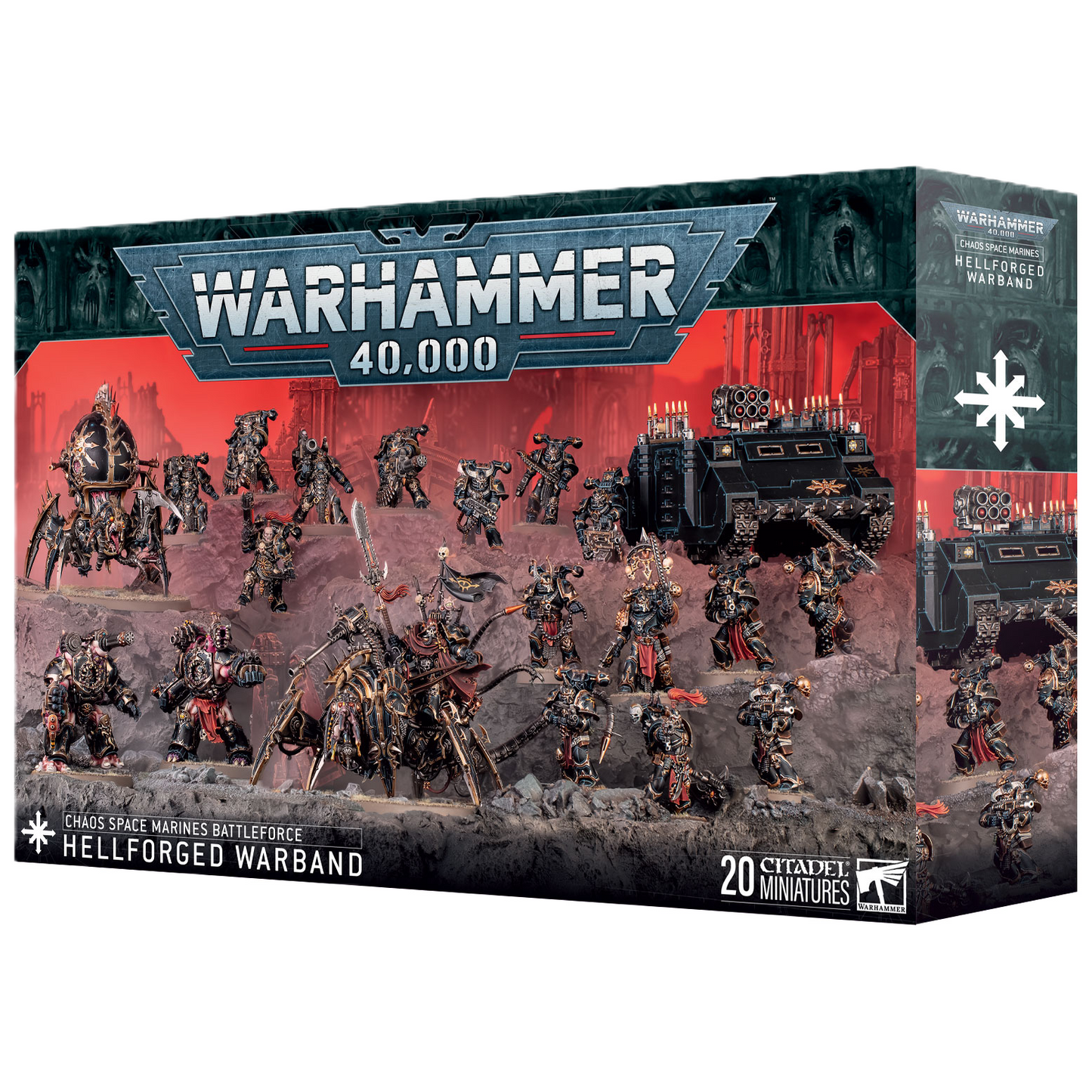 Chaos Space Marines Battleforce: Hellforged Warband