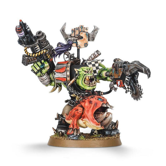 Orks: Ork Warboss with Attack Squig (GW Online Model)