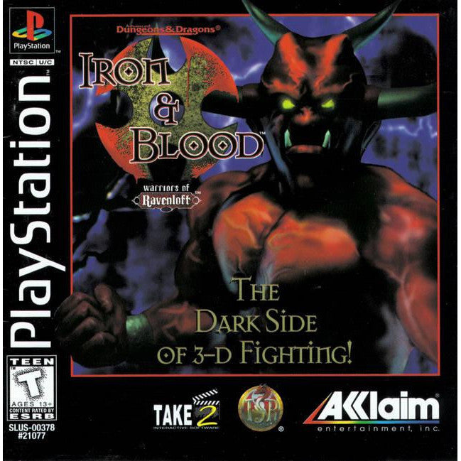 Advanced Dungeons & Dragons Iron & Blood (PS1)