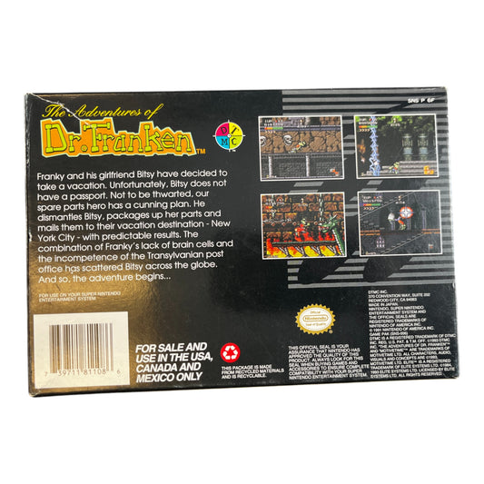 Adventures of Dr Franken (SNES)