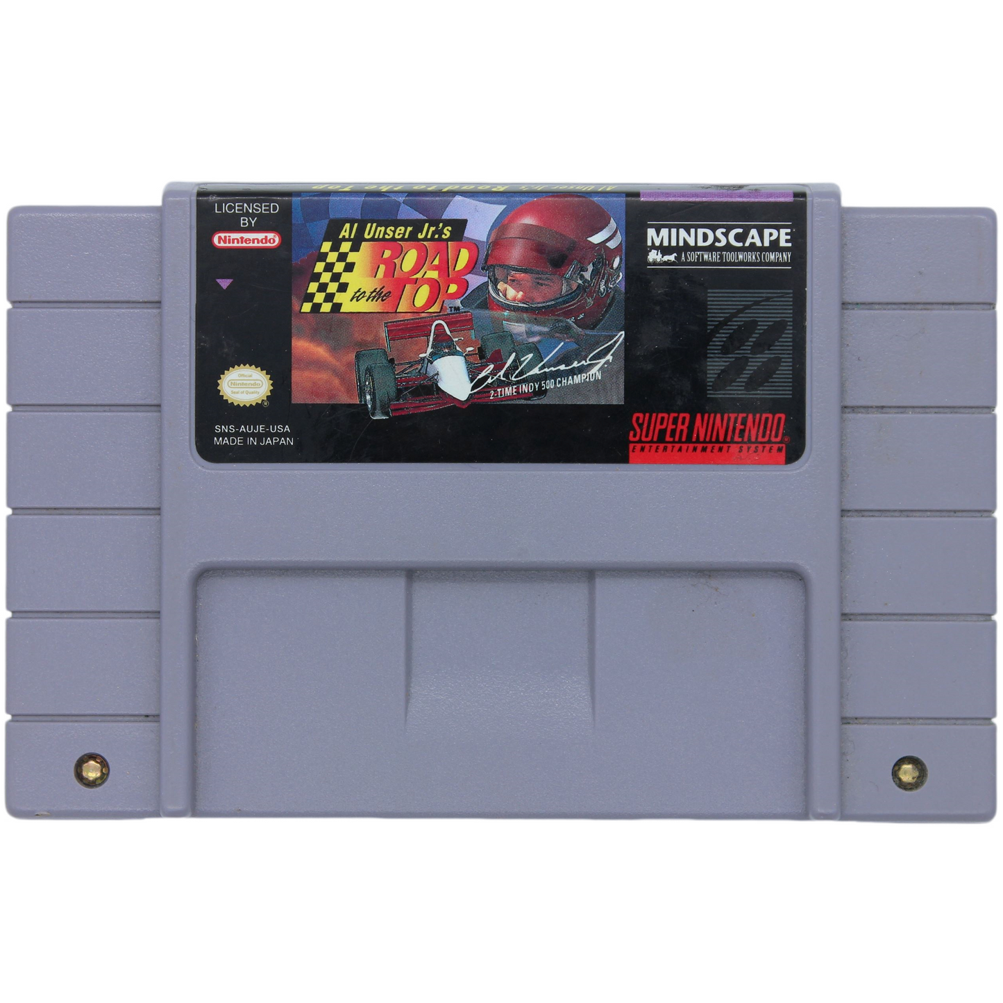 Al Unser Jr.'s Road To The Top (SNES)