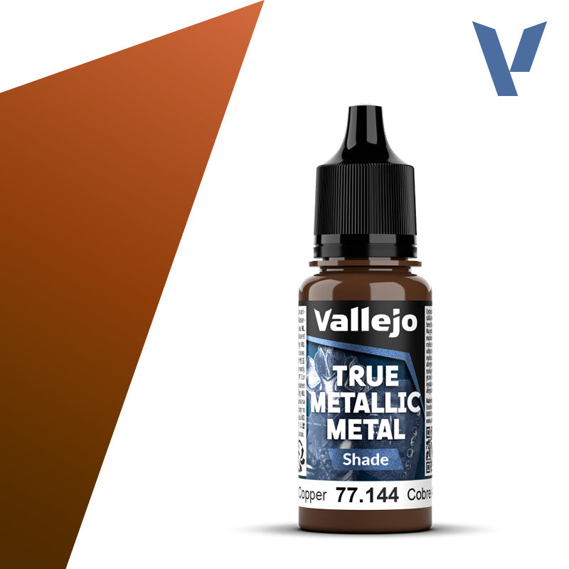 Vallejo - True Metallic Metal: Single Bottles – Ancient Copper System 18ml