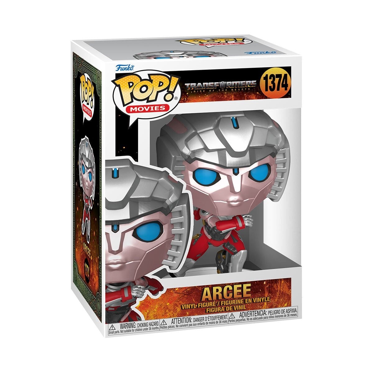 Funko Pop! Argef figure packaging with box art and branding