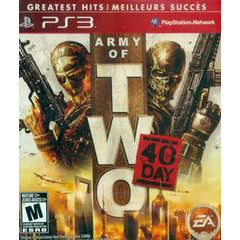 Army of Two: The 40th Day (PS3)