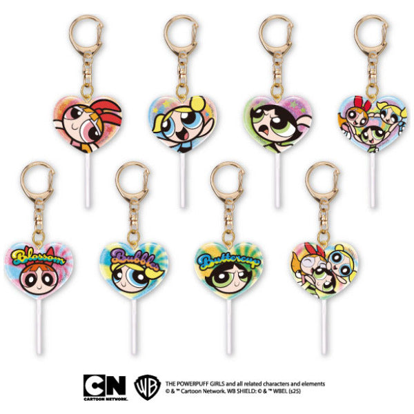 Powerpuff Girls Candy Shaped Acrylic Keychain Blind Box