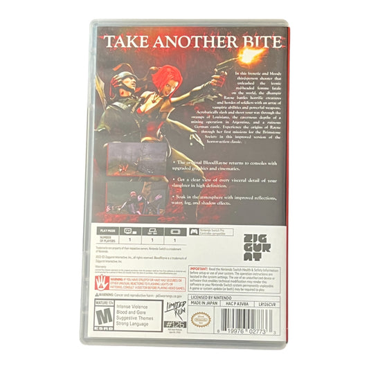 Bloodrayne: ReVamped (Switch)