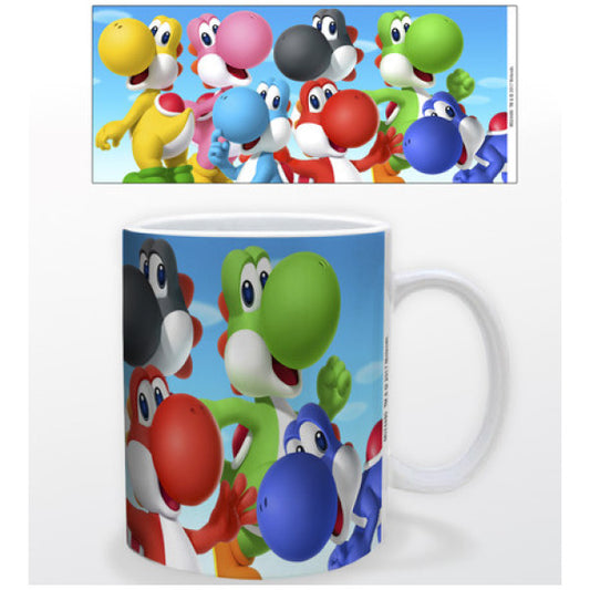 Super Mario Bros: Yoshi Group Mug