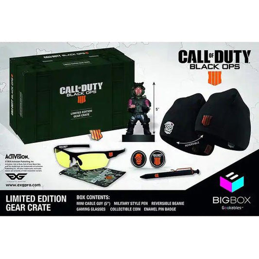 Call of Duty Black Ops IV Collectibles Gear Crate Limited Edition