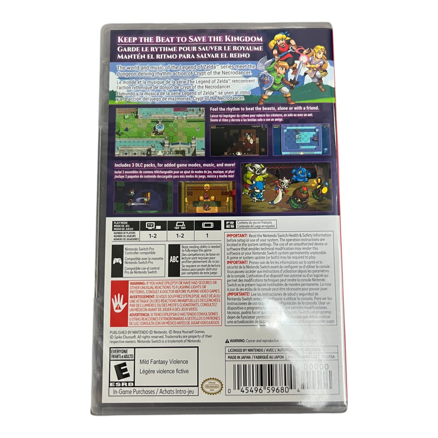 Cadence of Hyrule: Crypt of The Necrodancer (Switch)