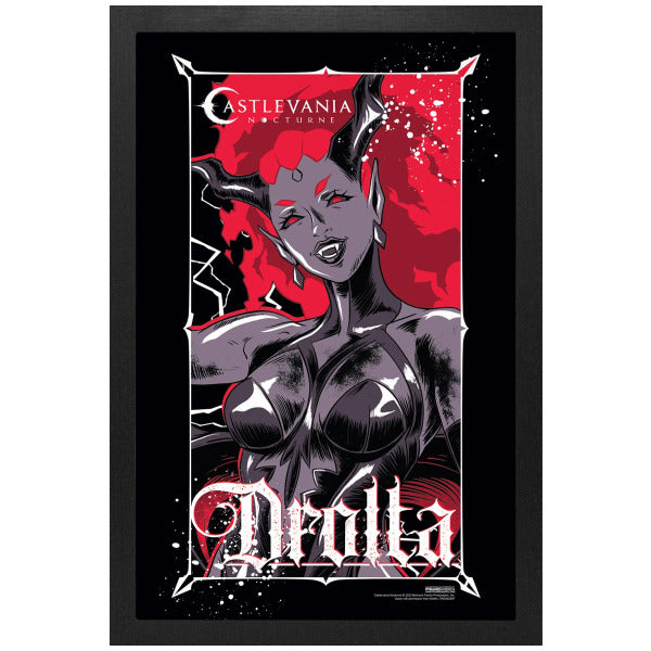 Castlevania: Nocturne Drolta 11″x17″ Framed Print