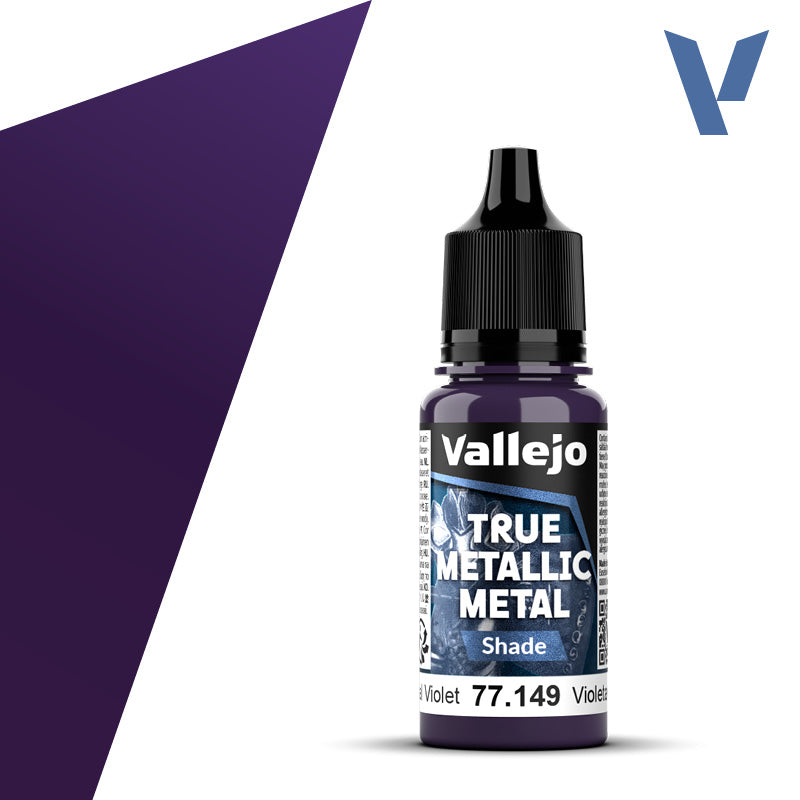 Vallejo - True Metallic Metal: Single Bottles – Celestial Violet System 18ml
