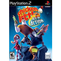 Chicken Little: Ace in Action game cover for PlayStation 2