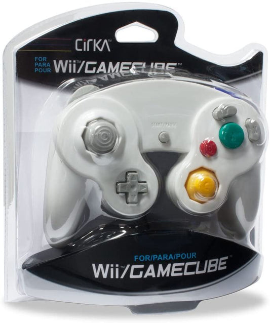 CirKA GameCube/Wii Wired Controller (WHITE)