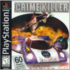 Game case for 'Crimekiller' on PlayStation with racing car illustration