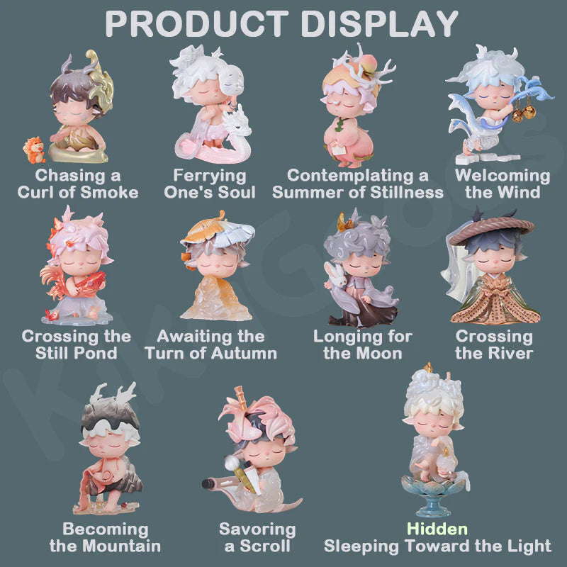 Mimi Neo-Chinese Style the Poetry of Time in Four Seasons Blind Box