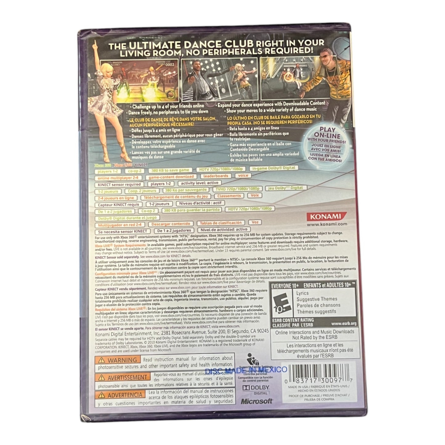 Dance Masters (Xbox 360 - Kinect)