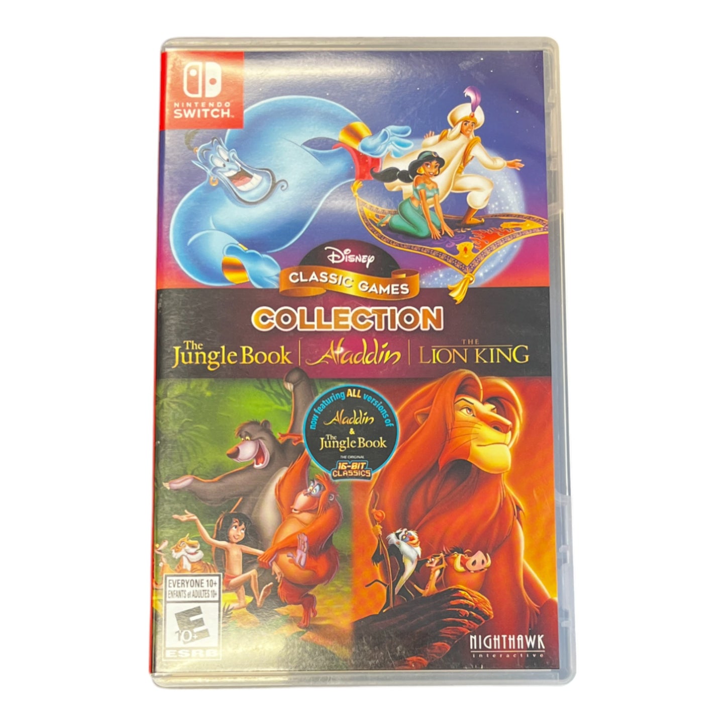 Disney Classic Games Collection: The Jungle Book, Aladdin, & The Lion King (Switch)