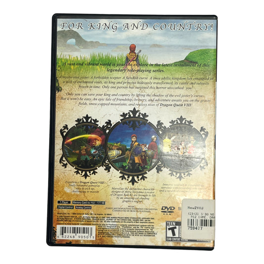 Dragon Quest VIII: Journey Of The Cursed King (PS2)