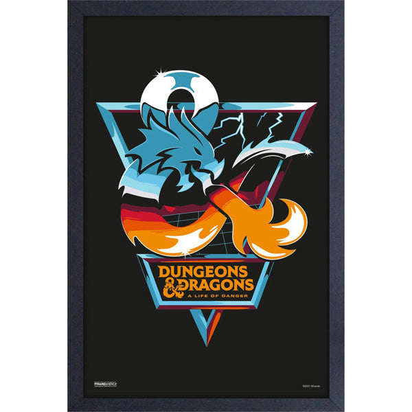 Dungeons & Dragons Life of Danger 11″ X 17″ Framed Print
