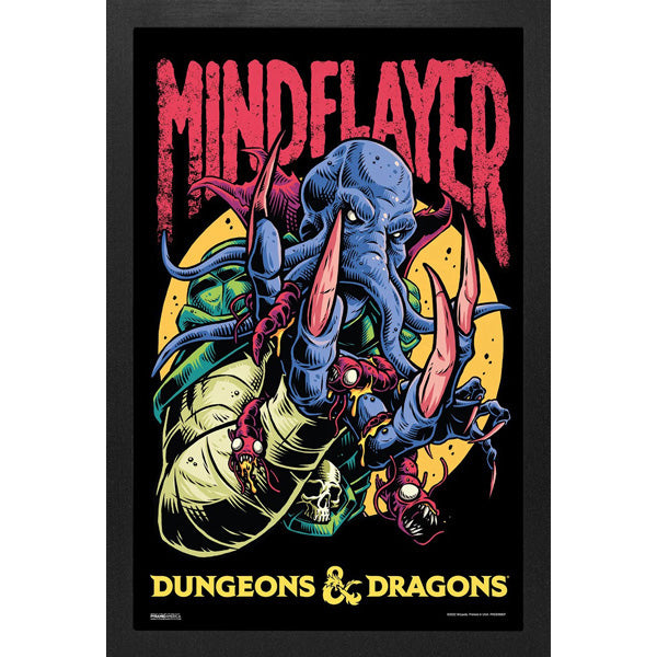 Dungeons & Dragons Mindflayer 11″ X 17″ Framed Print