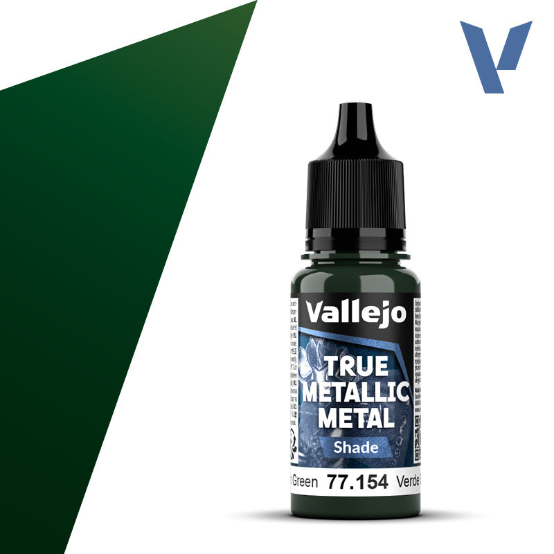 Vallejo - True Metallic Metal: Single Bottles – Dusken Green System 18ml