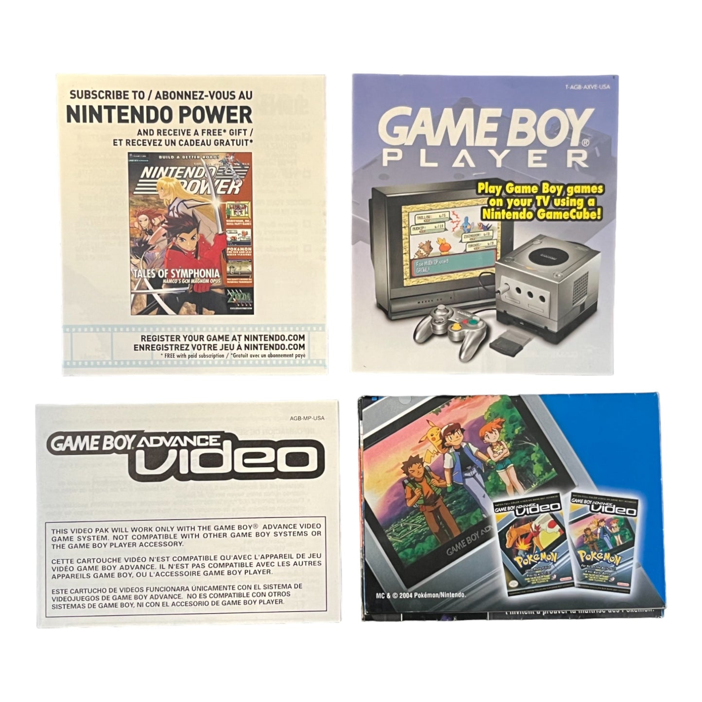 GBA Video Pokemon Johto Photo Finish and Playing with Fire (GBA)