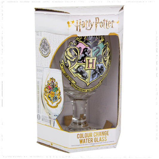 Harry Potter Hogwarts Colour Change Water Glass