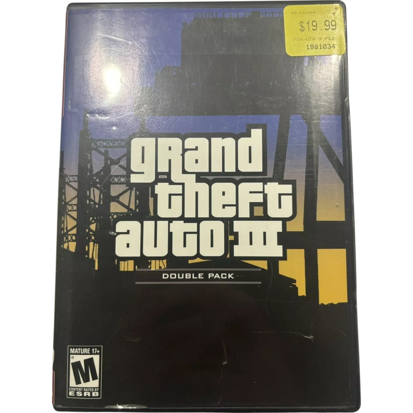 Grand Theft Auto Vice City + Grand Theft Auto 3 Double Pack (PS2)