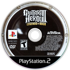 Guitar Hero III: Legends Of Rock (PS2)