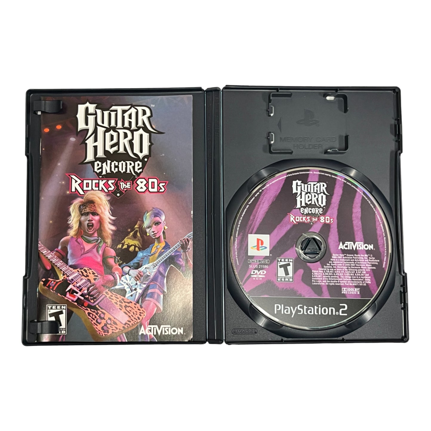 Guitar Hero: Encore Rocks The 80's (PS2)